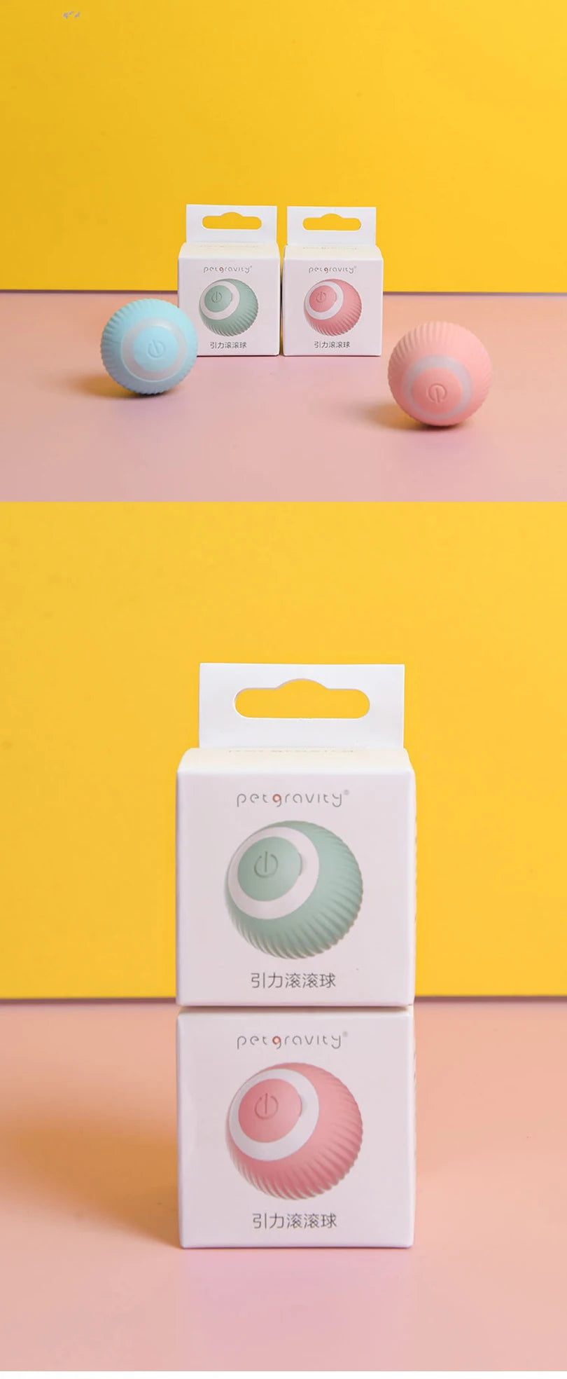 🐾 Interactive Motion Cat Toy Ball – Schnell rollender Hide-and-Seek Spielball für Wohnungskatzen | Bewegungsaktiviert & im Beutel versteckt