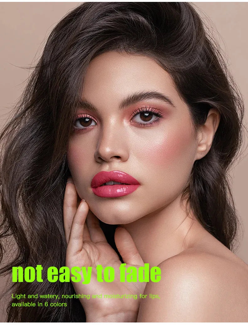 💄 Long Lasting Waterproof Lip Gloss – Wasserfestes, nicht verwischendes Lipgloss | Hydratisierend, hochglänzend & langanhaltend