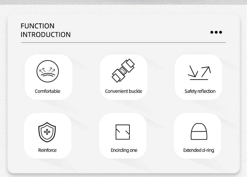 🐾 Reflective No-Pull Dog Harness – Bequemer Brustgurt für kleine & mittelgroße Hunde | Sicheres, rutschfestes Geschirr für Pug, Chihuahua & Co.