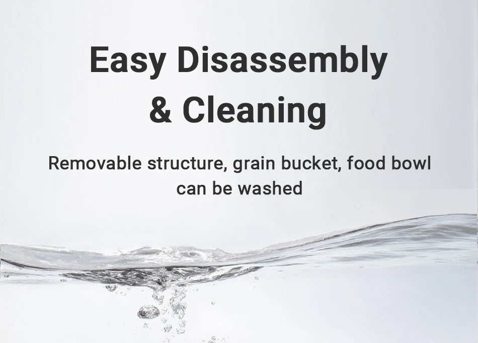 ROJECO 🐾 Smart Automatic Pet Feeder 2L – Intelligenter Futterautomat für Katzen & Hunde (APP & Tastensteuerung)