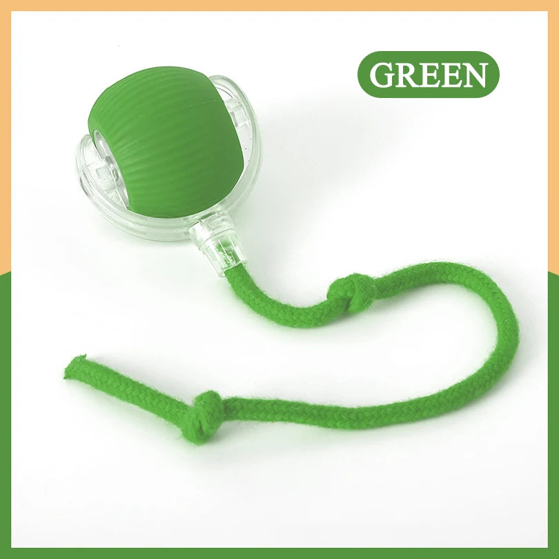 🐾 Interactive Motion Cat Toy Ball – Schnell rollender Hide-and-Seek Spielball für Wohnungskatzen | Bewegungsaktiviert & im Beutel versteckt