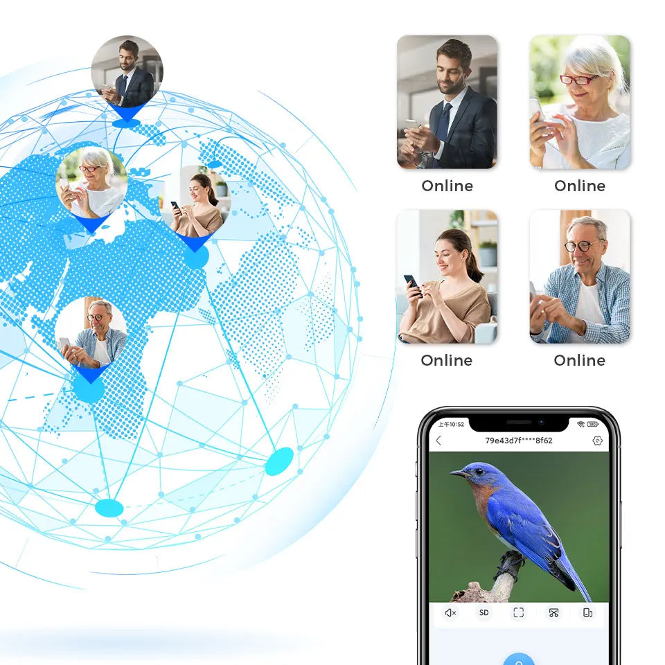 🦜 Solar Bird Feeder Camera – 4MP 2K HD Vogelhaus-Kamera mit WiFi, Nachtsicht & Bewegungserkennung | Solar Betrieben für Birdwatching