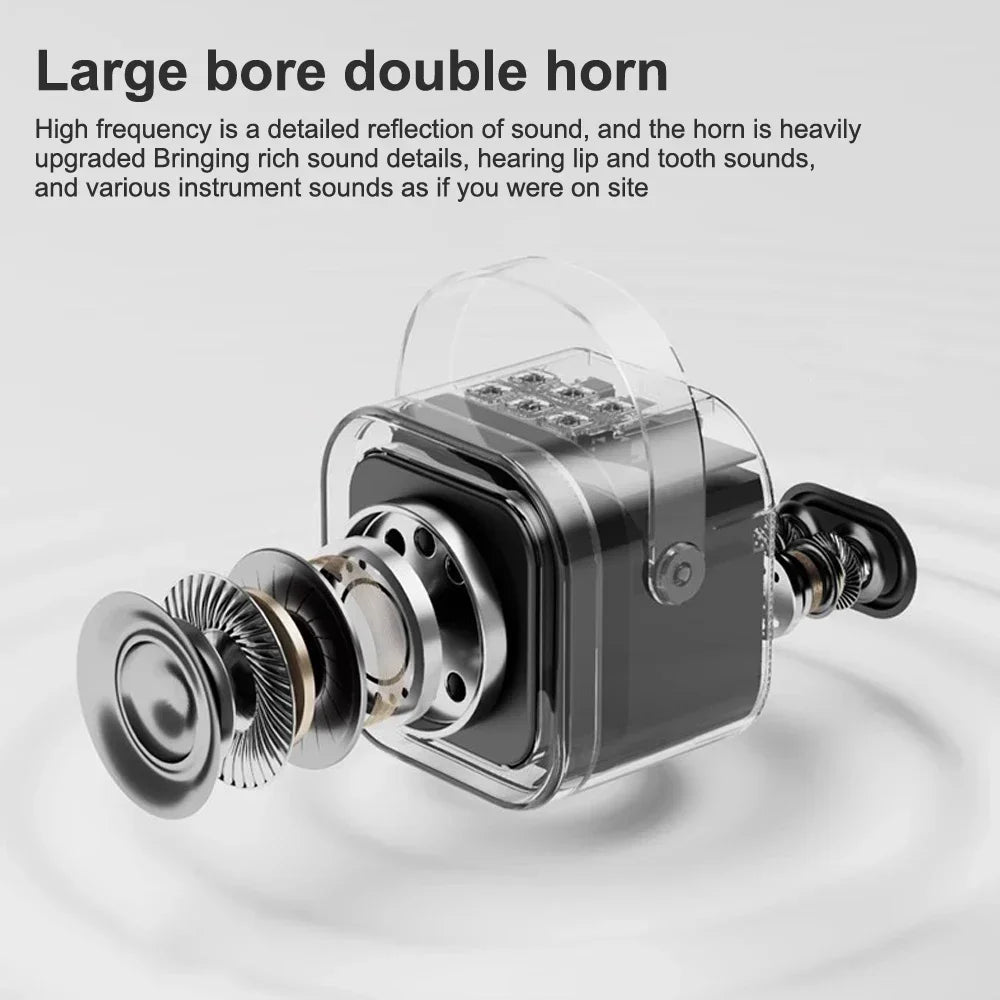 K12 Tragbarer Bluetooth 5.0 Karaoke-Lautsprecher – inklusive 2 Mikrofone | RGB-Licht, 6h Spielzeit, Familien-Karaoke & Kinder-Geschenke