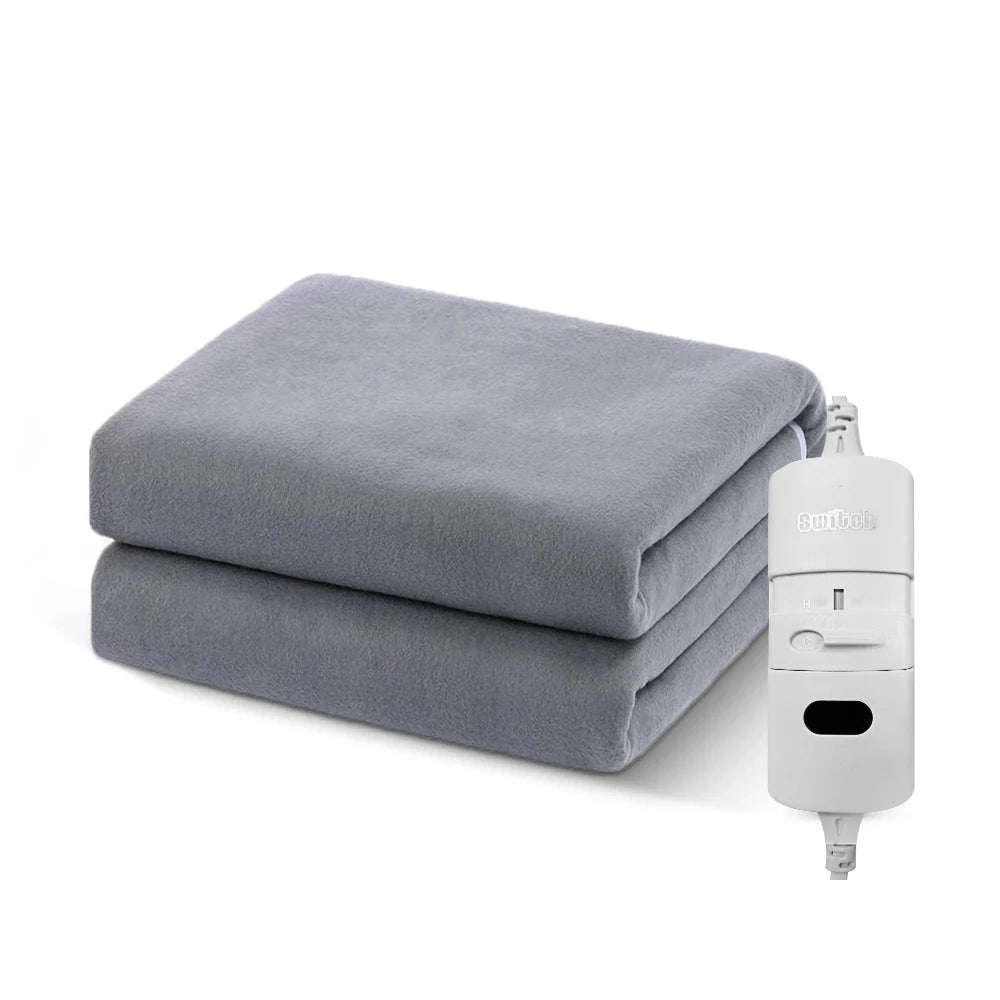 🔥 Electric Heating Blanket – Elektrische Heizmatte mit Thermostat | Unterbett-Heizdecke 220V EU-Stecker für Winter & kalte Nächte
