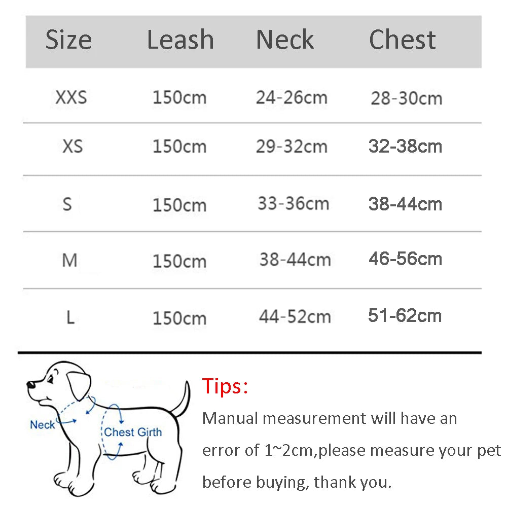 🐾 Reflective No-Pull Dog Harness – Bequemer Brustgurt für kleine & mittelgroße Hunde | Sicheres, rutschfestes Geschirr für Pug, Chihuahua & Co.