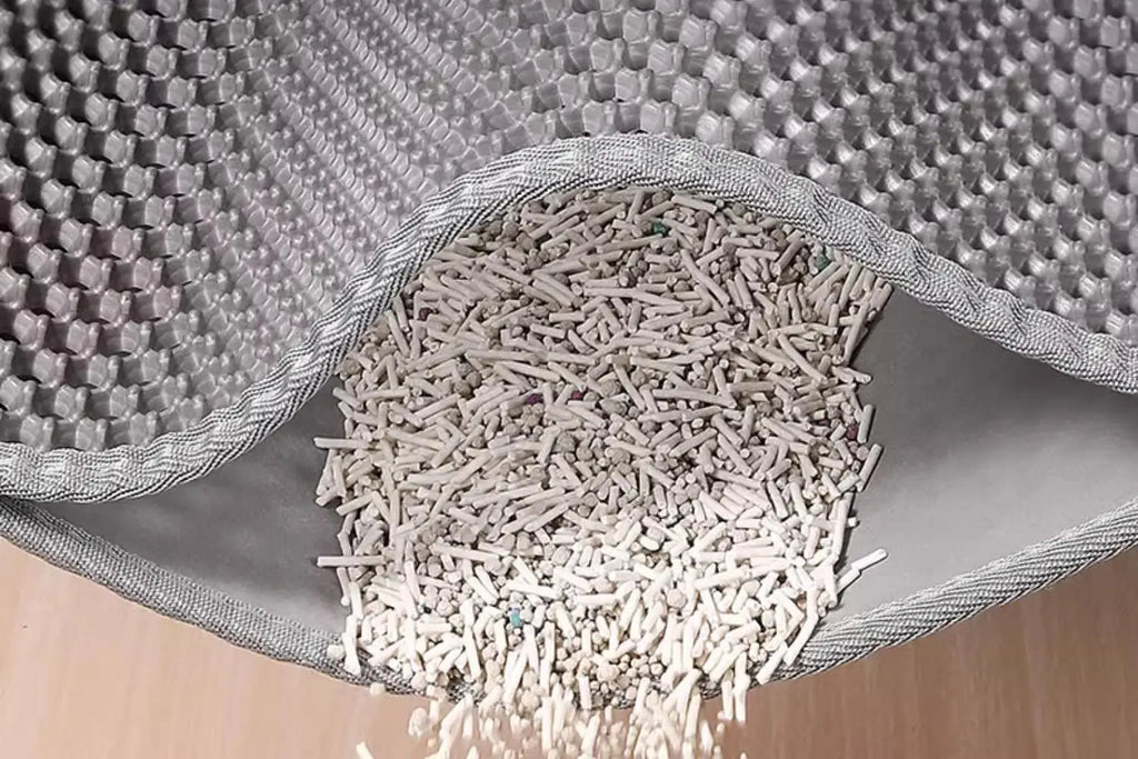 🐾 Extra Large Cat Litter Mat – XXL Katzenstreumatte | 2-lagig, wasserdicht, rutschfest & waschbar – Anti-Streu Bodenmatte für Katzentoiletten