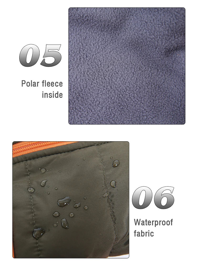 🐾 Waterproof Winter Puppy Jacket – Warme Hundejacke mit integriertem Geschirr | Für kleine Hunde wie Chihuahua, Yorkie & French Bulldog