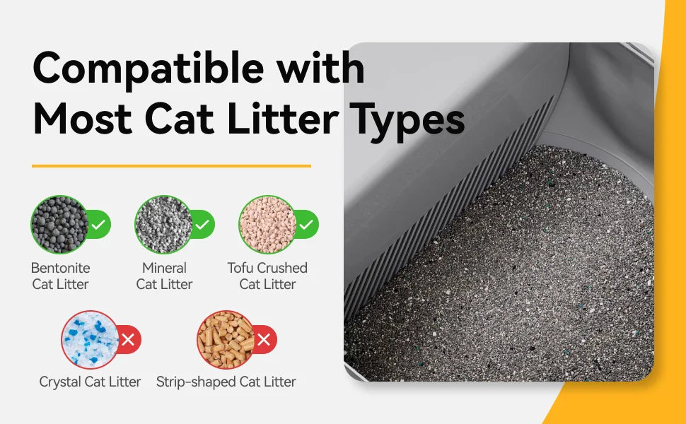 🐾 Self-Cleaning Cat Litter Box – Offene XXL Katzentoilette mit automatischer Reinigung & Sicherheits-Sensoren | Für Mehrkatzen-Haushalte