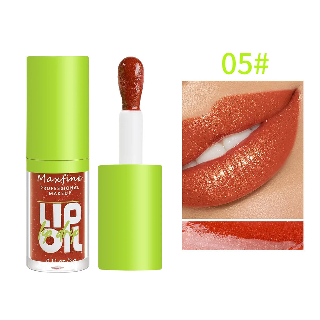 💄 Long Lasting Waterproof Lip Gloss – Wasserfestes, nicht verwischendes Lipgloss | Hydratisierend, hochglänzend & langanhaltend