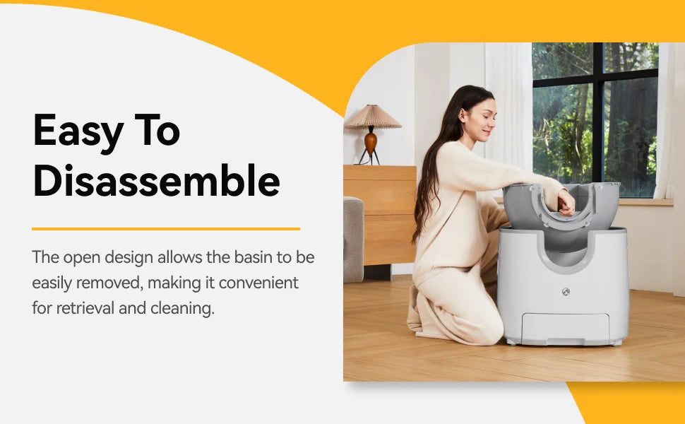 🐾 Self-Cleaning Cat Litter Box – Offene XXL Katzentoilette mit automatischer Reinigung & Sicherheits-Sensoren | Für Mehrkatzen-Haushalte