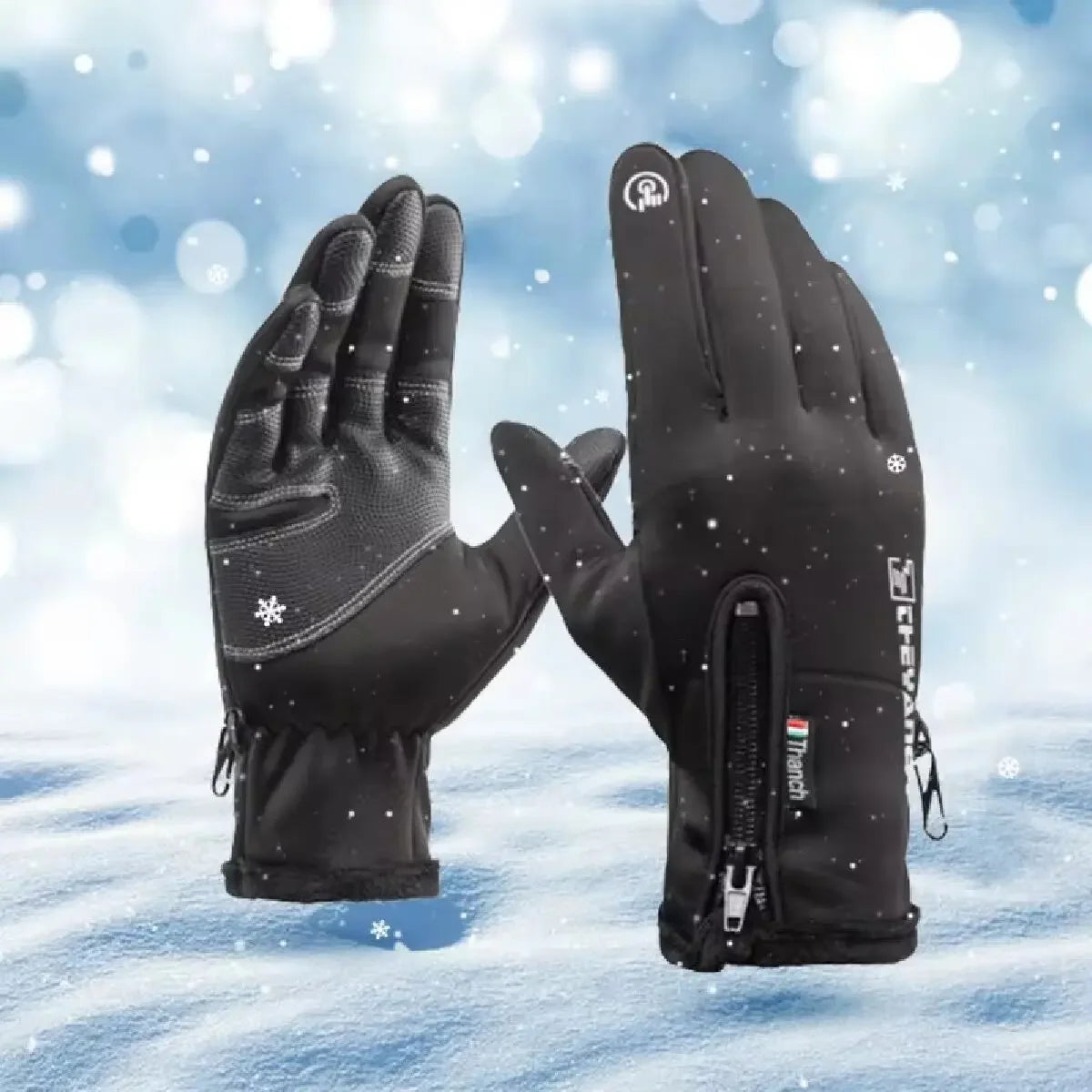 🧤 Waterproof Winter Thermal Gloves – Warme Touchscreen-Handschuhe | Winddicht, rutschfest & ideal für Schnee, Sport & Motorrad