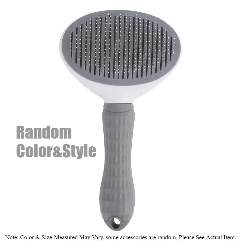 🐾 Self-Cleaning Pet Grooming Brush – Selbstreinigende Fellbürste für Hunde & Katzen | Sanfter Haarentfernungs-Kamm für alle Felltypen