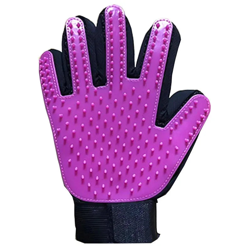 🐾 Silicone Pet Grooming Gloves – Mehrfarbige Tierhaar-Entfernungs-Handschuhe für Hunde & Katzen | Sanfte Fellpflege & Haarentfernung