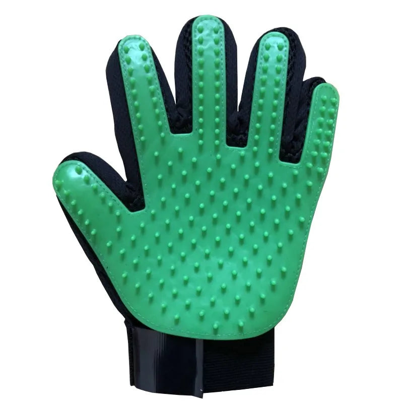 🐾 Silicone Pet Grooming Gloves – Mehrfarbige Tierhaar-Entfernungs-Handschuhe für Hunde & Katzen | Sanfte Fellpflege & Haarentfernung