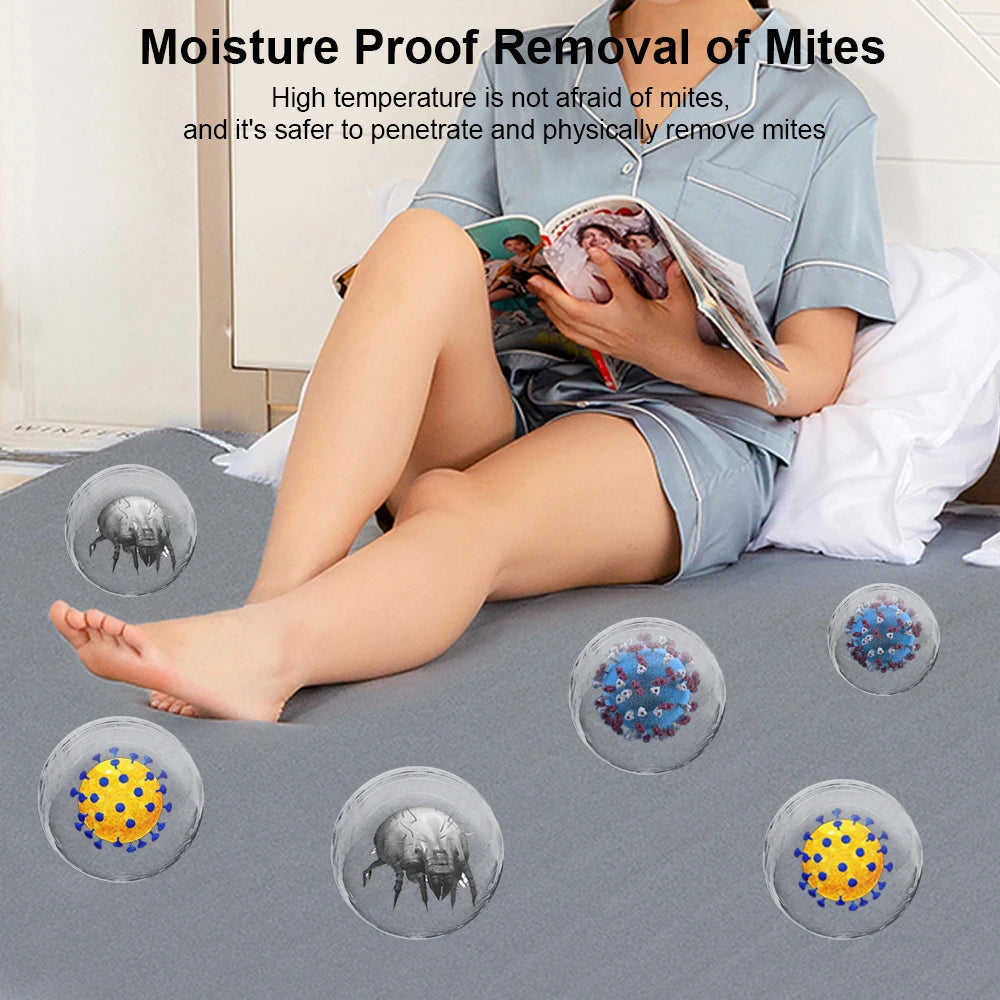 🔥 Electric Heating Blanket – Elektrische Heizmatte mit Thermostat | Unterbett-Heizdecke 220V EU-Stecker für Winter & kalte Nächte